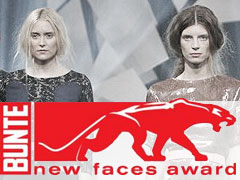 BUNTE new faces award fashion