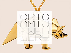 Gold und Silberschmuck - Origami Jewellery